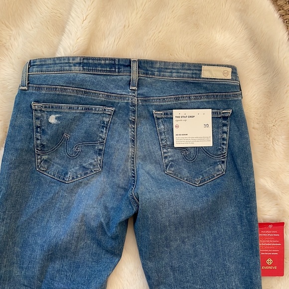 NWT AG Adriano Goldschmeid The Stilt Crop - Picture 5 of 7